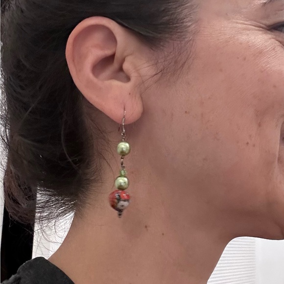 Handmade earrings - Picture 2 of 2